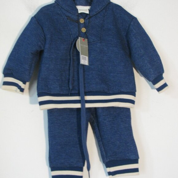 Baker by Ted Baker Other - * Ted Baker Toddler Boys Seyt 6-9 M NWT $90 Top & Pants Blue Fleece Lined